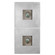 Abalone Shells Wall Art in Antiqued Silver Leaf (52|14544)
