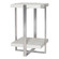 Arnaut Accent Table in Brushed Silver (52|25375)