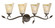Capri Four Light Vanity in Black Walnut (63|CP-VLU004BW)