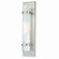 Vilo One Light Wall Sconce in Satin Nickel (63|W0048)