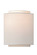 Burnaby One Light Wall Sconce in Matte Brass (63|W0224)