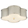 Basil Three Light Flush Mount in Polished Nickel (268|AH 4015PN-FG) Basil Three Light Flush Mount in Polished Nickel (268|AH 4015PN-FG)