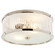 Randolph Two Light Flush Mount in Polished Nickel (268|AH 4201PN-FG)