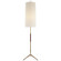 Frankfort One Light Floor Lamp in Hand-Rubbed Antique Brass (268|ARN 1001HAB-L)