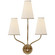 Montreuil Three Light Wall Sconce in Gild (268|ARN 2051G-L)