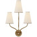 Montreuil Three Light Wall Sconce in Gild (268|ARN 2051G-L) Montreuil Three Light Wall Sconce in Gild (268|ARN 2051G-L)