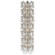 Liscia Three Light Wall Sconce in Burnished Silver Leaf (268|ARN 2171BSL-CG)