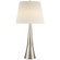 Dover One Light Table Lamp in Burnished Silver Leaf (268|ARN 3002BSL-L)