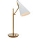 Clemente One Light Table Lamp in Plaster White (268|ARN 3010HAB-WHT)
