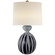 Gannet Table One Light Table Lamp in Drizzled Cobalt (268|ARN 3606DC-L)
