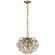 Bellvale Six Light Chandelier in Hand-Rubbed Antique Brass (268|ARN 5122HAB-CG)