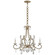 Montmartre Six Light Chandelier in Hand-Rubbed Antique Brass (268|ARN 5129HAB-CG) Montmartre Six Light Chandelier in Hand-Rubbed Antique Brass (268|ARN 5129HAB-CG)