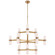 Margita 24 Light Chandelier in Hand-Rubbed Antique Brass (268|ARN 5272HAB-WG)