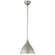 Agnes One Light Pendant in Burnished Silver Leaf (268|ARN 5350BSL)