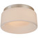 Halo LED Flush Mount in Burnished Silver Leaf (268|BBL 4092BSL-WG)