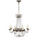 Paris Flea Market Eight Light Chandelier in Sheffield Silver (268|CHC 1426SHS-SG)