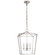 Darlana Four Light Lantern in Polished Nickel (268|CHC 2165PN)