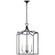 Darlana Fancy Four Light Lantern in Aged Iron (268|CHC 2181AI)