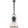 Country Industrial One Light Pendant in Bronze (268|CHC 5133BZ-WG)