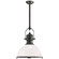 Country Industrial One Light Pendant in Bronze (268|CHC 5136BZ-WG) Country Industrial One Light Pendant in Bronze (268|CHC 5136BZ-WG)