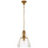 Prestwick One Light Pendant in Antique-Burnished Brass (268|CHC 5475AB-CG)