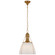 Prestwick One Light Pendant in Antique-Burnished Brass (268|CHC 5476AB-WG)