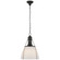 Prestwick One Light Pendant in Bronze (268|CHC 5476BZ-WG)