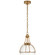 Gracie LED Pendant in Antique-Burnished Brass (268|CHC 5481AB-CG)