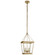 Launceton Four Light Lantern in Antique-Burnished Brass (268|CHC 5610AB-CG)