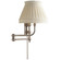 Pimlico One Light Swing Arm Wall Lamp in Polished Nickel (268|CHD 2154PN-LCC)