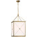 Rossi LED Lantern in Antique-Burnished Brass (268|JN 5087AB-WG)