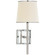 Bradford One Light Wall Sconce in Polished Nickel and Mirror (268|KS 2120PN/MIR-L/PN)