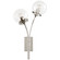 Prescott Two Light Wall Sconce in Polished Nickel (268|KS 2407PN-CG)