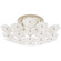 Leighton Three Light Flush Mount in Polished Nickel (268|KS 4065PN-CRE)