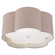 Bryce Two Light Flush Mount in Pink and White (268|KS 4117PNK/WHT-FA)