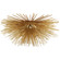 Strada Six Light Flush Mount in Gild (268|KW 4065G)