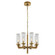 Liaison Eight Light Chandelier in Antique-Burnished Brass (268|KW 5200AB-CRG)