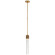 Fascio LED Pendant in Hand-Rubbed Antique Brass (268|LR 5911HAB-CG)
