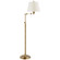 Candle Stick One Light Floor Lamp in Hand-Rubbed Antique Brass (268|S 1200HAB-L)