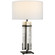 Malik LED Table Lamp in Bronze and Alabaster (268|S 3910BZ/ALB-L)