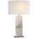 Ashlar LED Table Lamp in Alabaster and Polished Nickel (268|S 3926ALB/PN-L)