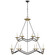 Choros 12 Light Chandelier in Aged Iron (268|S 5041AI)