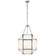 Morris Three Light Lantern in Polished Nickel (268|SK 5008PN-WG)