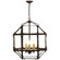 Morris Three Light Lantern in Antique Zinc (268|SK 5009AZ-CG)