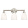 Wilton Three Light Bath Sconce in Polished Nickel (268|SL 2843PN-WG)