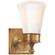 Siena One Light Wall Sconce in Hand-Rubbed Antique Brass (268|SS 2001HAB-WG)