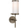 Bryant Bath One Light Wall Sconce in Antique Nickel (268|TOB 2015AN-WG)
