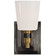 Bryant Bath One Light Wall Sconce in Bronze and Hand-Rubbed Antique Brass (268|TOB 2152BZ/HAB-WG)