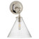 Katie Conical One Light Wall Sconce in Polished Nickel (268|TOB 2225PN/G6-SG)
