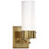 Marais One Light Bath Sconce in Hand-Rubbed Antique Brass (268|TOB 2314HAB-WG)